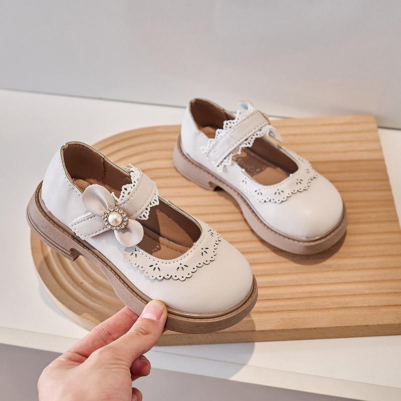 Весна и осень Новые кожаные туфли для девочек с кружевным бантом Универсальные однослойные туфли 36 бежевый
Весна и осень Новые кожаные туфли для девочек с кружевным бантом Универсальные однослойные туфли 36 бежевый