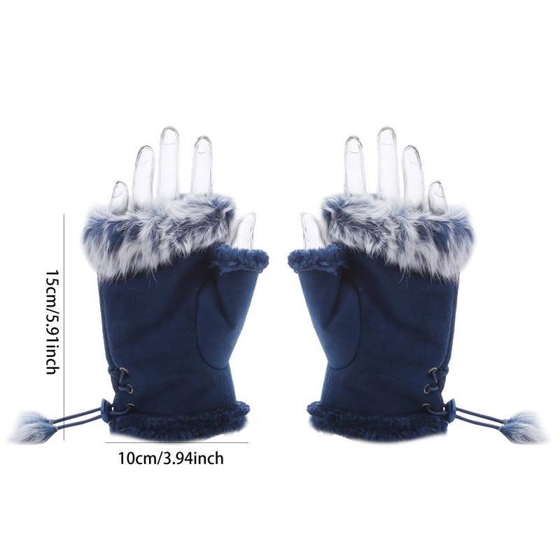 Artificial Rabbit Hair Wrist Gloves Women Suede Leather Warm Thick Gloves Female Fingerless Computer Typing Mittens Winter синий
Artificial Rabbit Hair Wrist Gloves Women Suede Leather Warm Thick Gloves Female Fingerless Computer Typing Mittens Winter синий