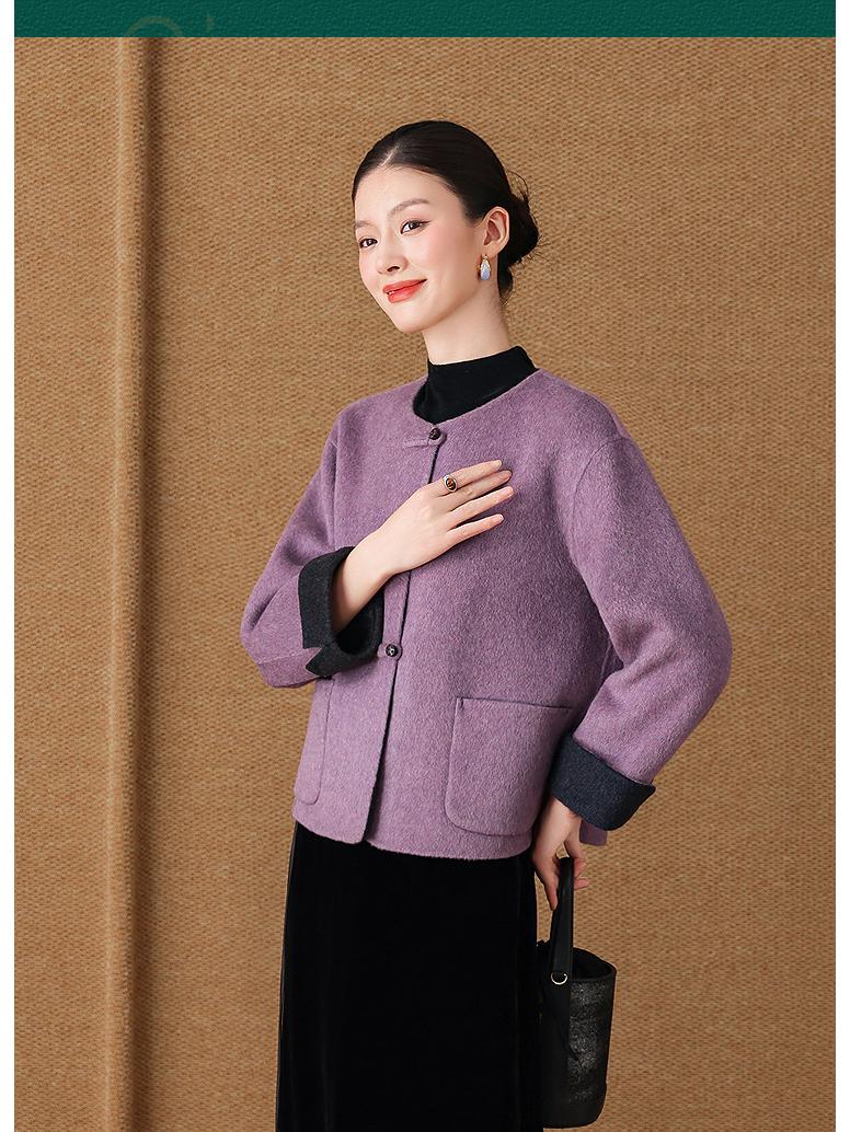 Женское осенне-зимнее пальто в национальном стиле свободного кроя из двухсторонней шерсти S (90-115 jin)
Женское осенне-зимнее пальто в национальном стиле свободного кроя из двухсторонней шерсти S (90-115 jin)