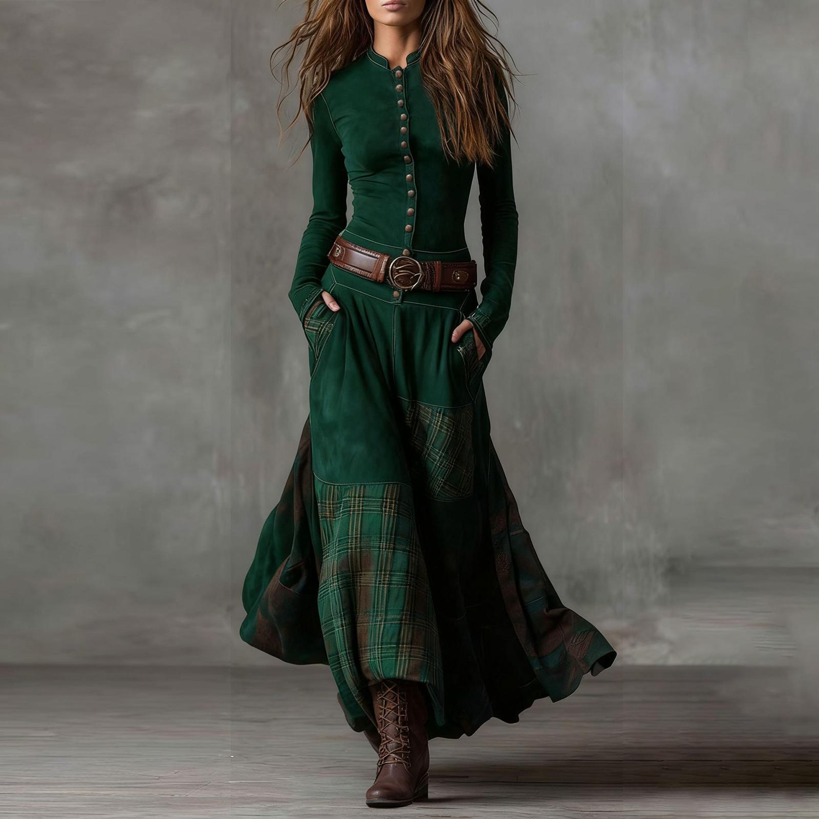 Жіноча модна елегантна сукня з довгими рукавами M
Жіноча модна елегантна сукня з довгими рукавами M