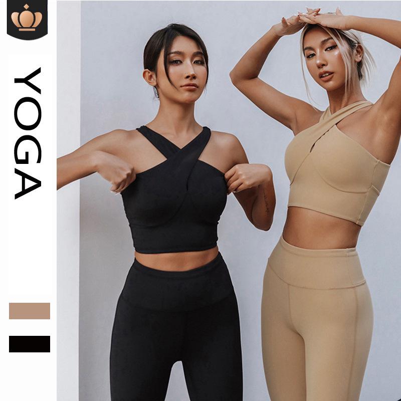 Aloyogo Cross-Back Sports Bra: Shockproof Tummy Control Yoga & Fitness Wear Small
Aloyogo Cross-Back Sports Bra: Shockproof Tummy Control Yoga & Fitness Wear Small