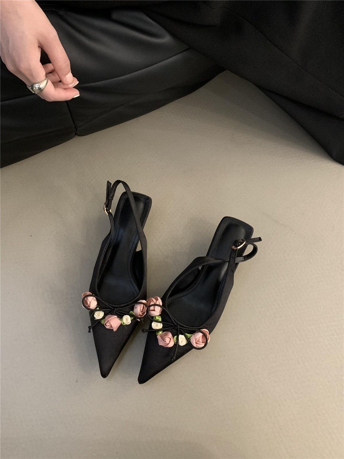 Niche fairy high heels bag head sandals women s shoes new new Chinese pointed single shoes 35 чёрный
Niche fairy high heels bag head sandals women s shoes new new Chinese pointed single shoes 35 чёрный