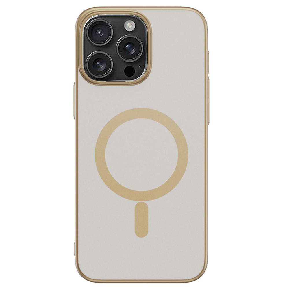 For iPhone 16 Pro Max Case Compatible with MagSafe Matte PC Back Cover Desert Gold
For iPhone 16 Pro Max Case Compatible with MagSafe Matte PC Back Cover Desert Gold