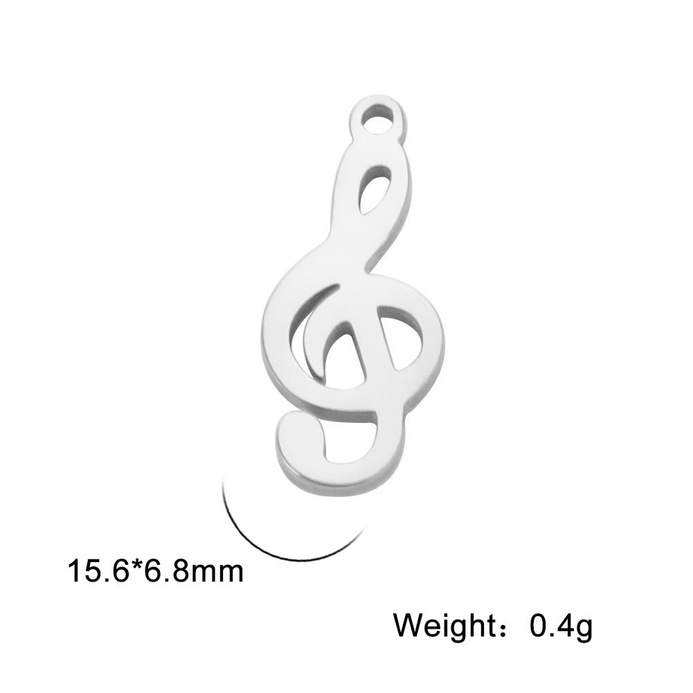 My Shape 5 pcs Musical Note Charms DIY Necklaces Bracelets Earring Music Pendants Stainless Steel Jewelry Making DIY Accessories
My Shape 5 pcs Musical Note Charms DIY Necklaces Bracelets Earring Music Pendants Stainless Steel Jewelry Making DIY Accessories