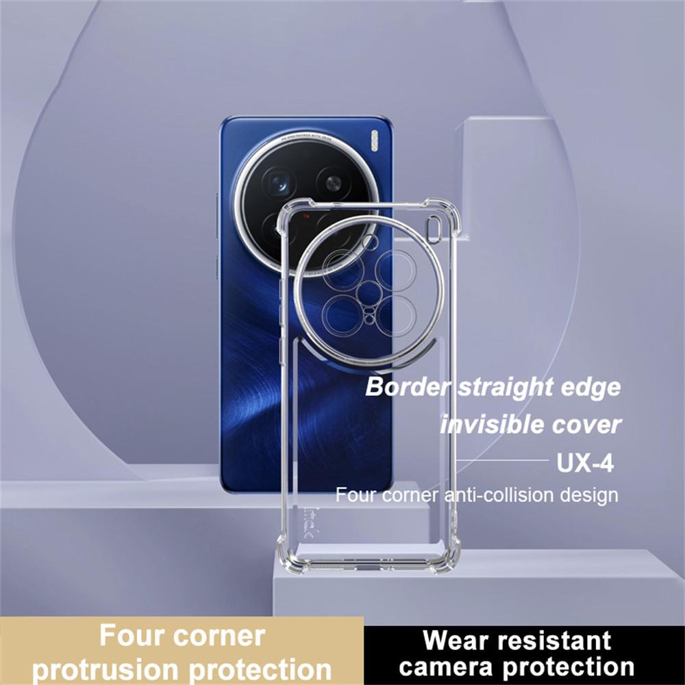 For vivo X200 Pro 5G Case Straight Frame Four Corner Shockproof Clear TPU Cover Style C
For vivo X200 Pro 5G Case Straight Frame Four Corner Shockproof Clear TPU Cover Style C