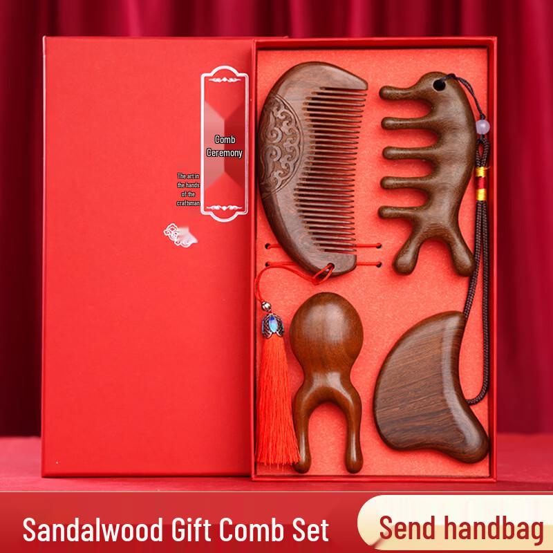 Sandalwood Massage Comb Gift Set
Sandalwood Massage Comb Gift Set