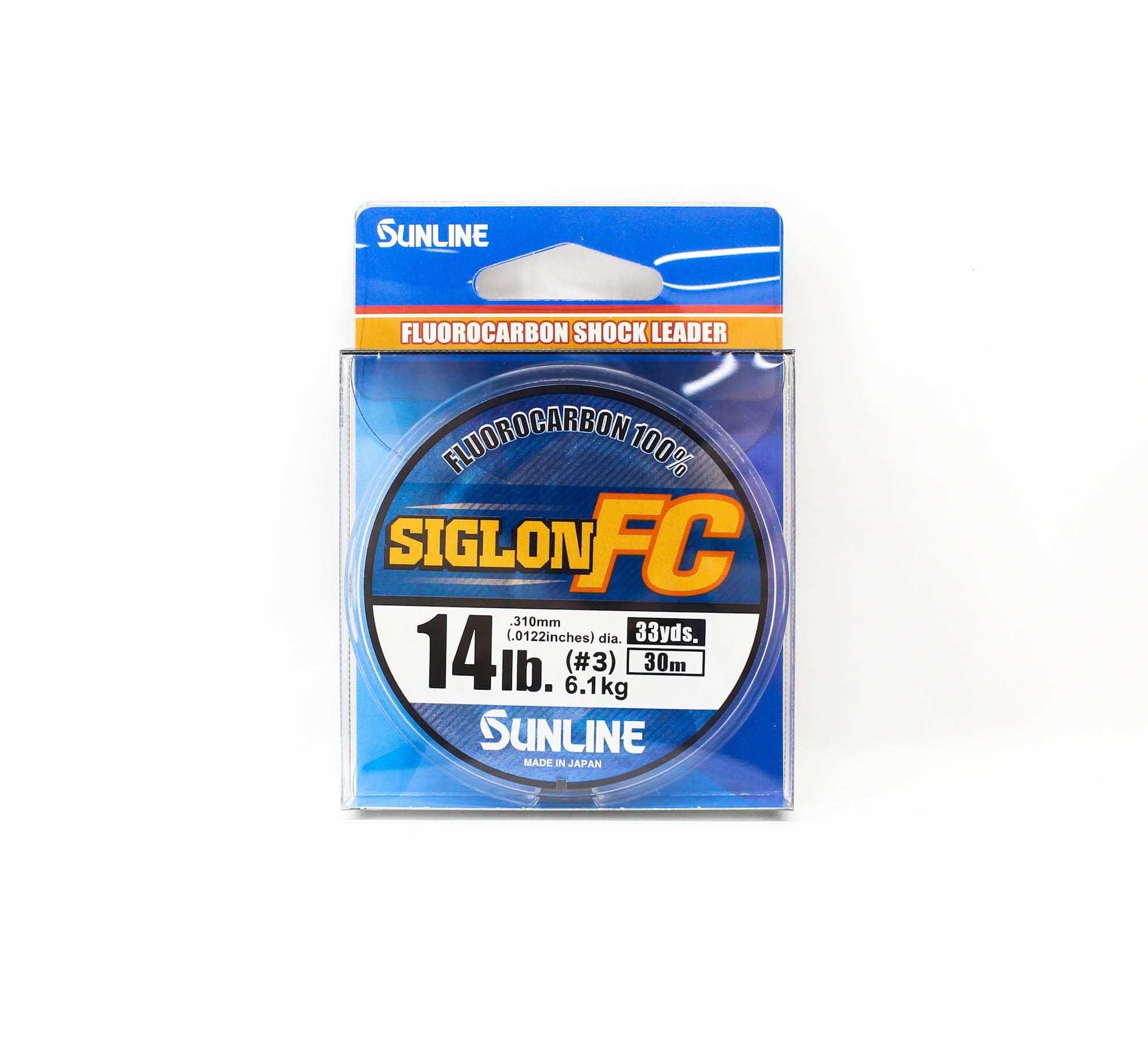 Sunline Fluorocarbon Leader Siglon FC 100% 30m 14lb Diameter 0.31mm (8203) чистый
Sunline Fluorocarbon Leader Siglon FC 100% 30m 14lb Diameter 0.31mm (8203) чистый