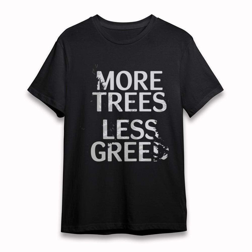 Женская футболка большого размера, мягкая, классическая, с принтом «Больше деревьев, меньше жадности», девиз о природе S
Женская футболка большого размера, мягкая, классическая, с принтом «Больше деревьев, меньше жадности», девиз о природе S