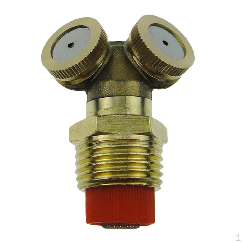 Grass Misting Hose Connector Spray Nozzles With Filter 2 Hole
Grass Misting Hose Connector Spray Nozzles With Filter 2 Hole