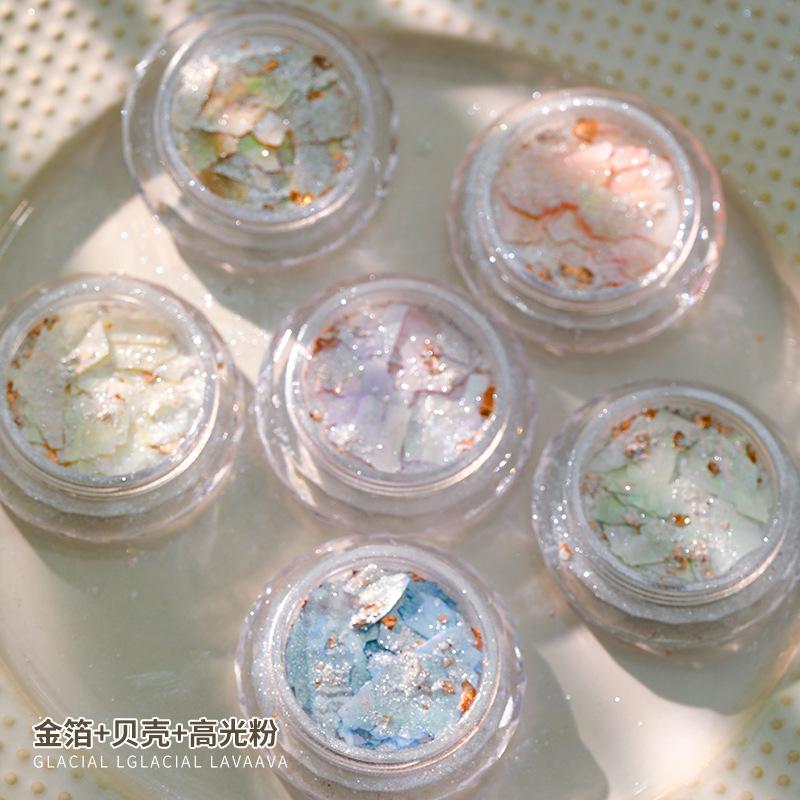 Shimmer Shell Highlight Pink Nail Art Decor Ultra-Thin Shell Pieces Gold Foil Glitter Mixed Nail Art Accessories
Shimmer Shell Highlight Pink Nail Art Decor Ultra-Thin Shell Pieces Gold Foil Glitter Mixed Nail Art Accessories