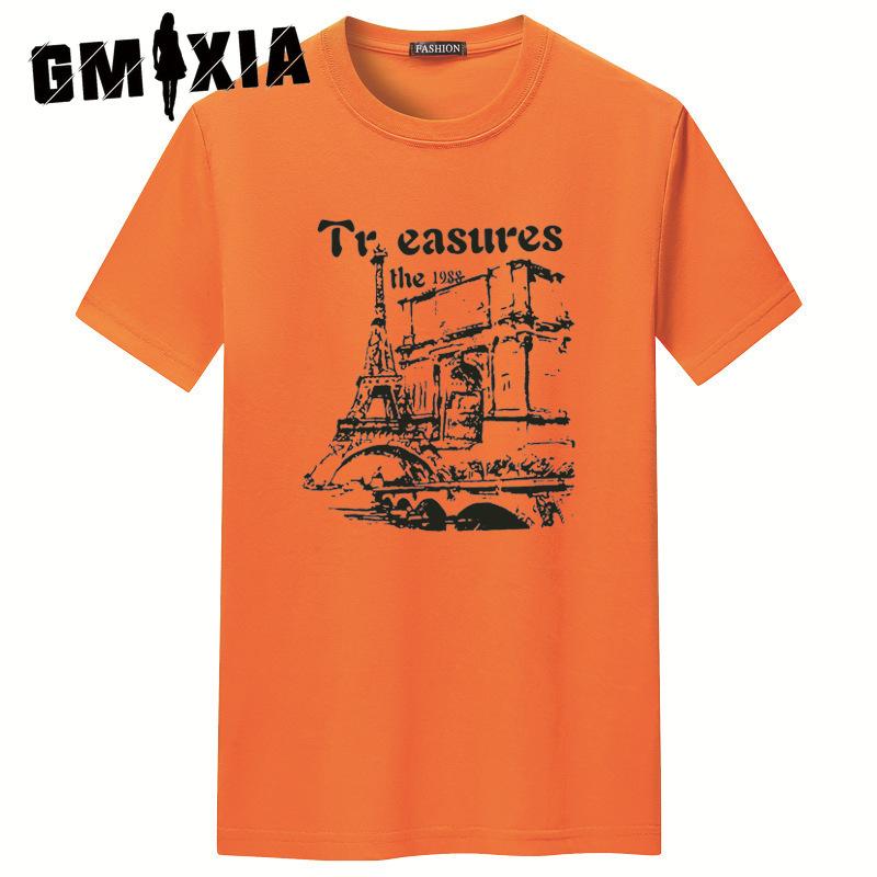 GMXIA Хлопковая футболка с коротким рукавом Мужская модная свободная рубашка с коротким рукавом с принтом S белый
GMXIA Хлопковая футболка с коротким рукавом Мужская модная свободная рубашка с коротким рукавом с принтом S белый