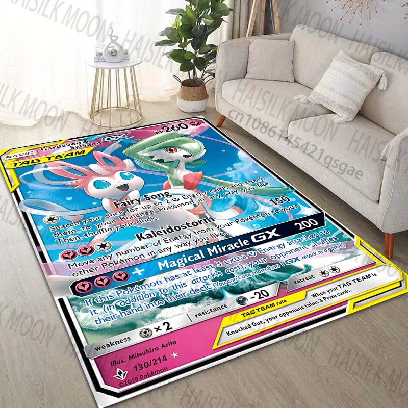 17 Styles Pokémon Sylveon Cards Printing Carpet for Living Room Bedroom Kid s Room Home Decor Area Rug Sofa Cloakroom Play Mat 40x60cm
17 Styles Pokémon Sylveon Cards Printing Carpet for Living Room Bedroom Kid s Room Home Decor Area Rug Sofa Cloakroom Play Mat 40x60cm