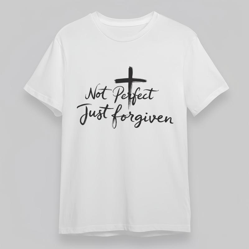 Women s Plus Size Classic T-Shirt Not Perfect Just Forgiven Cross Design Tee USA L
Women s Plus Size Classic T-Shirt Not Perfect Just Forgiven Cross Design Tee USA L