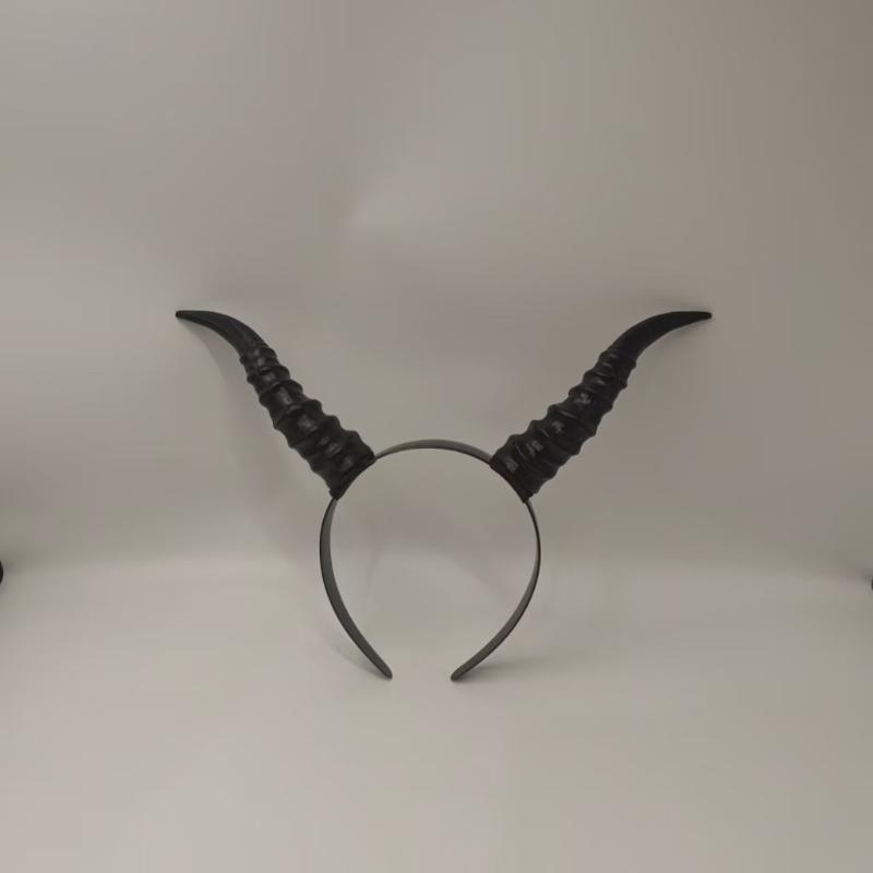 Gothic Devil Sheep Horn Headdress Hairband for Role Play Girl Boy Antelope Ox Horn Design Halloween Party Costume Accessory
Gothic Devil Sheep Horn Headdress Hairband for Role Play Girl Boy Antelope Ox Horn Design Halloween Party Costume Accessory
