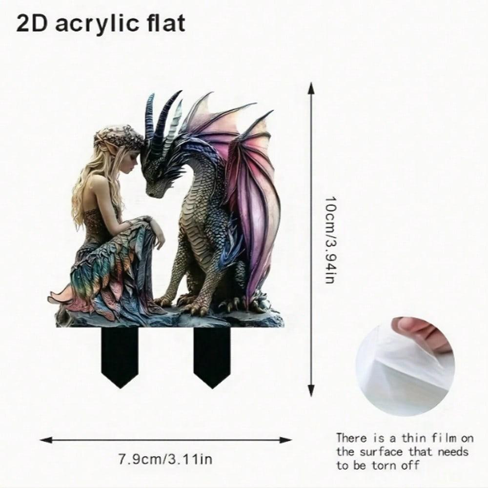 2D плоские, очаровательные садовые кучи в виде фей и щенков для цветочных горшков, ландшафтного декора, садового искусства, праздничных подарков и семейных памятных вещей one-size
2D плоские, очаровательные садовые кучи в виде фей и щенков для цветочных горшков, ландшафтного декора, садового искусства, праздничных подарков и семейных памятных вещей one-size