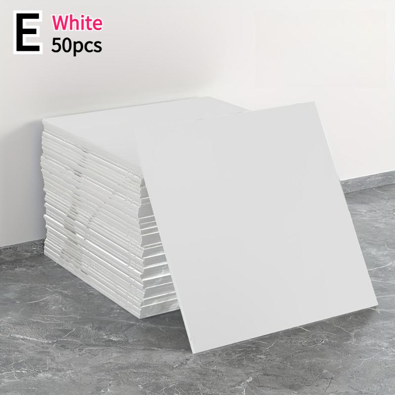 50pcs/100pcs Self-Adhesive Wall Stickers Glossy Marble Pattern Imitation Tile Peel Stick Waterproof Living Room Kitchen Bathroom
50pcs/100pcs Self-Adhesive Wall Stickers Glossy Marble Pattern Imitation Tile Peel Stick Waterproof Living Room Kitchen Bathroom