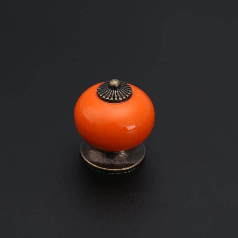 KAK Colored Ceramic Drawer Knobs Cabinet Cupboard Handles Simple Design Knobs Single Hole Handles Furniture Hardware помаранчевий
KAK Colored Ceramic Drawer Knobs Cabinet Cupboard Handles Simple Design Knobs Single Hole Handles Furniture Hardware помаранчевий