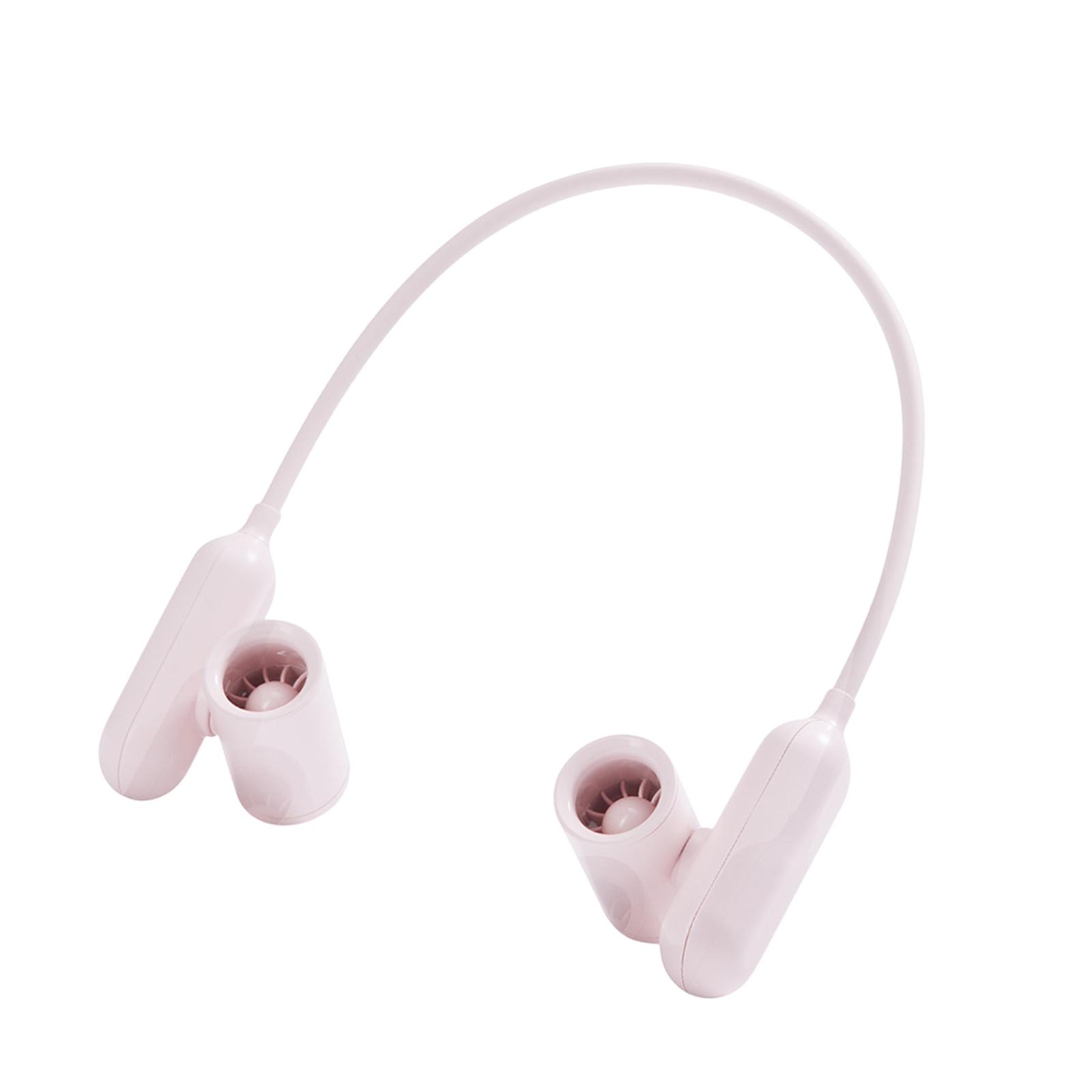 Neck Hanging Fan Small Personal Fan Adjustable Bladeless Portable External рожевий
Neck Hanging Fan Small Personal Fan Adjustable Bladeless Portable External рожевий