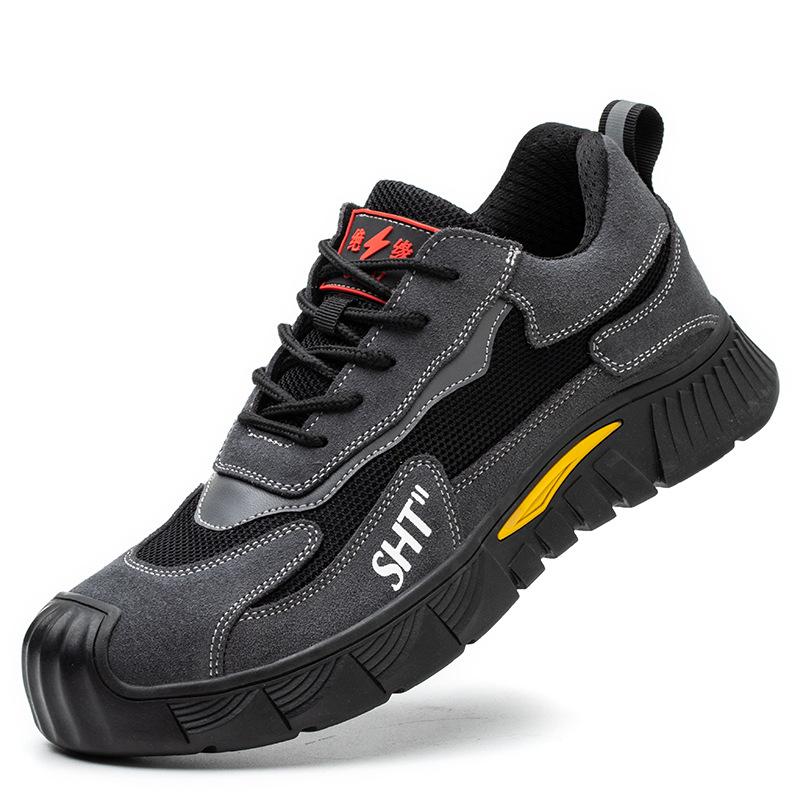 mens casual breathable steel toe caps working safety shoes cow suede leather security boots worker summer safe footwear protect 275 темно-сірий колір
mens casual breathable steel toe caps working safety shoes cow suede leather security boots worker summer safe footwear protect 275 темно-сірий колір
