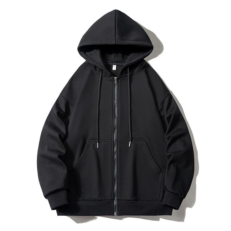 Unisex Solid Color Hooded Cardigan Sweatshirt - Standard Long Sleeve with Drawstring 3XL
Unisex Solid Color Hooded Cardigan Sweatshirt - Standard Long Sleeve with Drawstring 3XL