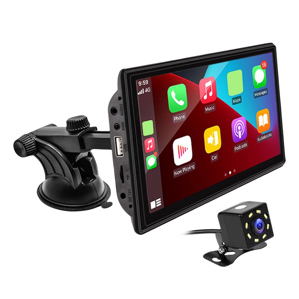Carplay Android Auto Автомобильная интеллектуальная система Mirrorlink MP5-плеер HD дисплей 7,0-дюймовый сенсорный экран Bluetooth-совместимое FM-радио
Carplay Android Auto Автомобильная интеллектуальная система Mirrorlink MP5-плеер HD дисплей 7,0-дюймовый сенсорный экран Bluetooth-совместимое FM-радио