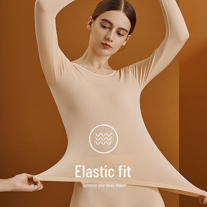 Women s Seamless Ultra-Thin Thermal Underwear Set with Hyaluronic Acid for Autumn/Winter One Size
Women s Seamless Ultra-Thin Thermal Underwear Set with Hyaluronic Acid for Autumn/Winter One Size