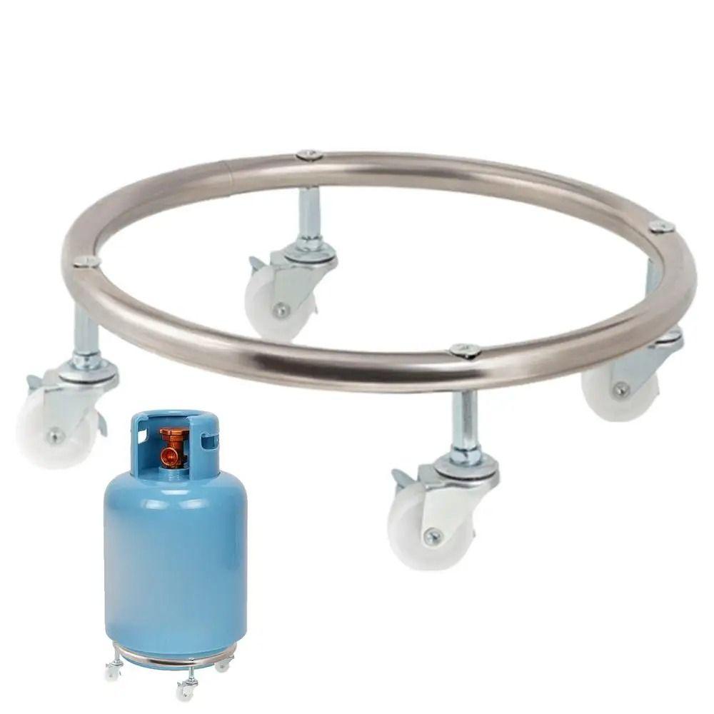 Wheel Mobile Propane Tray Brake Fixed Tank Stand Dolly Stainless Steel Cylinder Holder Planter срібний
Wheel Mobile Propane Tray Brake Fixed Tank Stand Dolly Stainless Steel Cylinder Holder Planter срібний