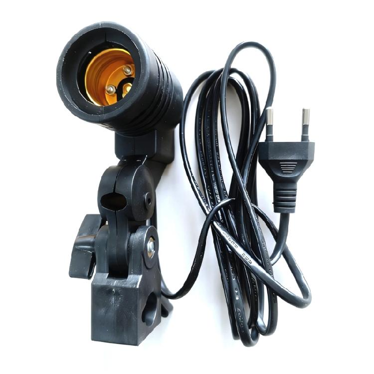 Single Lamp Stand Photography Light E27 Threaded Bulb Base Soft Light Umbrella Lamp Holder Photography Accessory 1
Single Lamp Stand Photography Light E27 Threaded Bulb Base Soft Light Umbrella Lamp Holder Photography Accessory 1