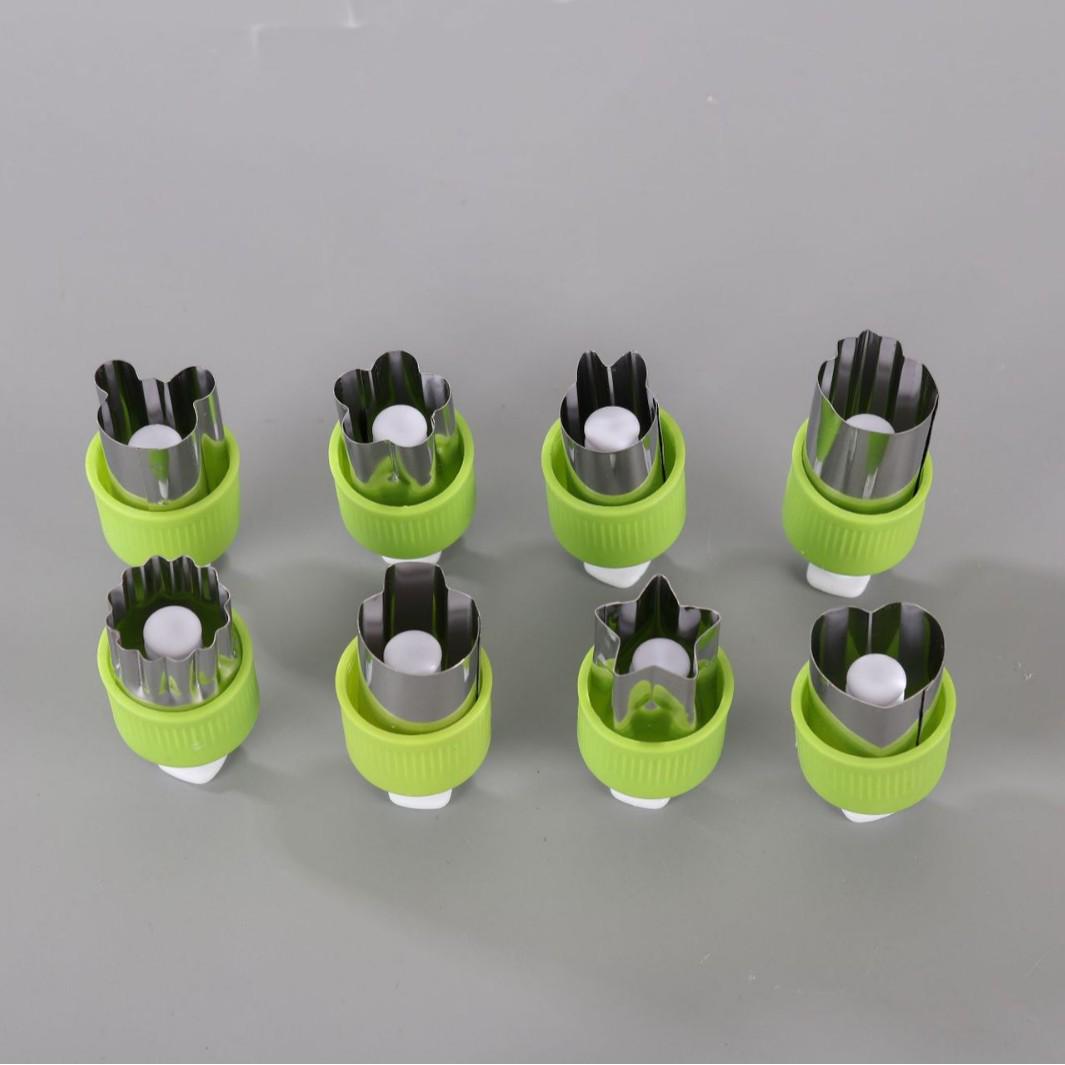 Набор форм из нержавеющей стали для нарезки фруктов, овощей и печенья в виде цветка и бабочки