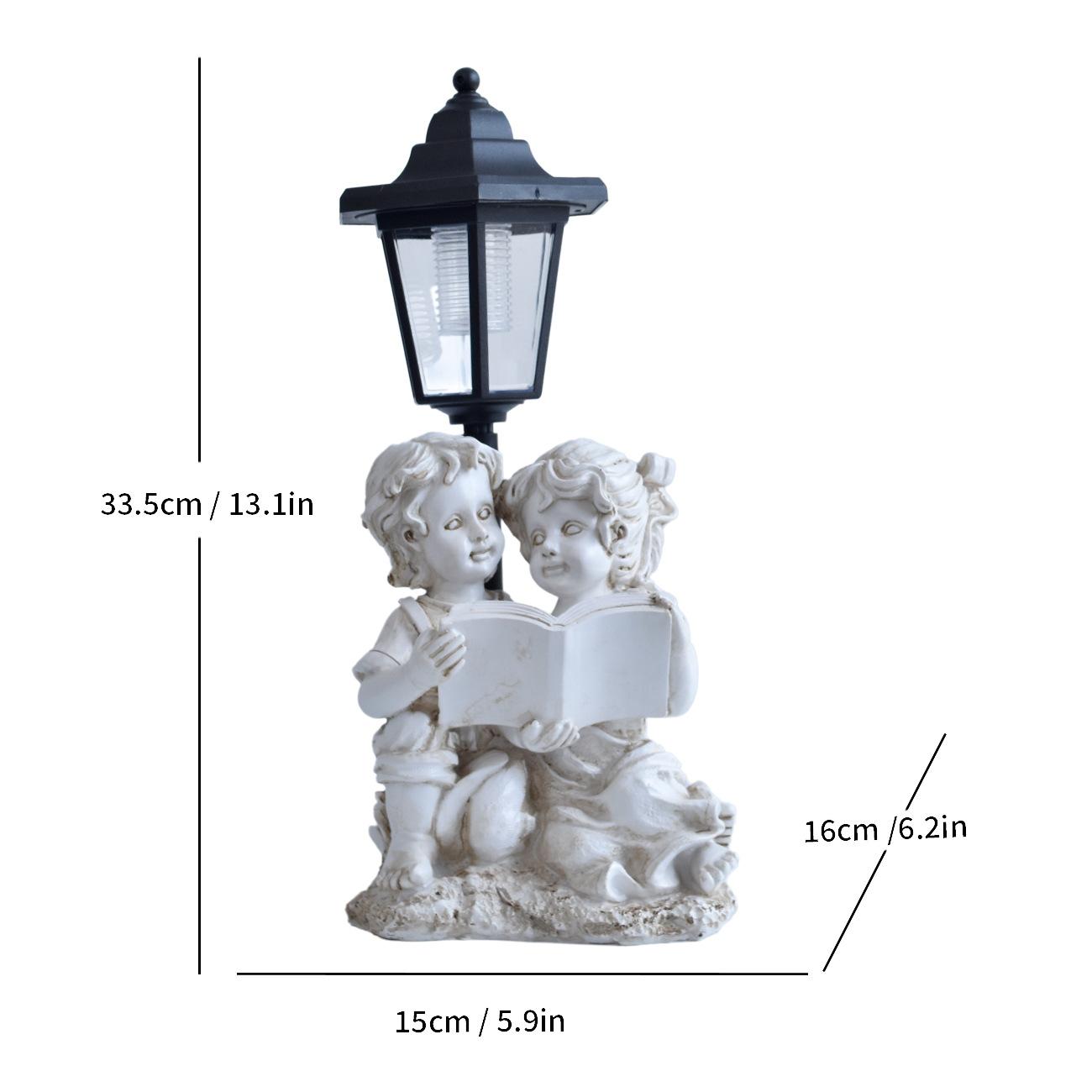 JYL TS/148,American Creative Boy Girl Garden Decor Figurine Figure Statue Outdoor Craft Solar Light One Size
JYL TS/148,American Creative Boy Girl Garden Decor Figurine Figure Statue Outdoor Craft Solar Light One Size