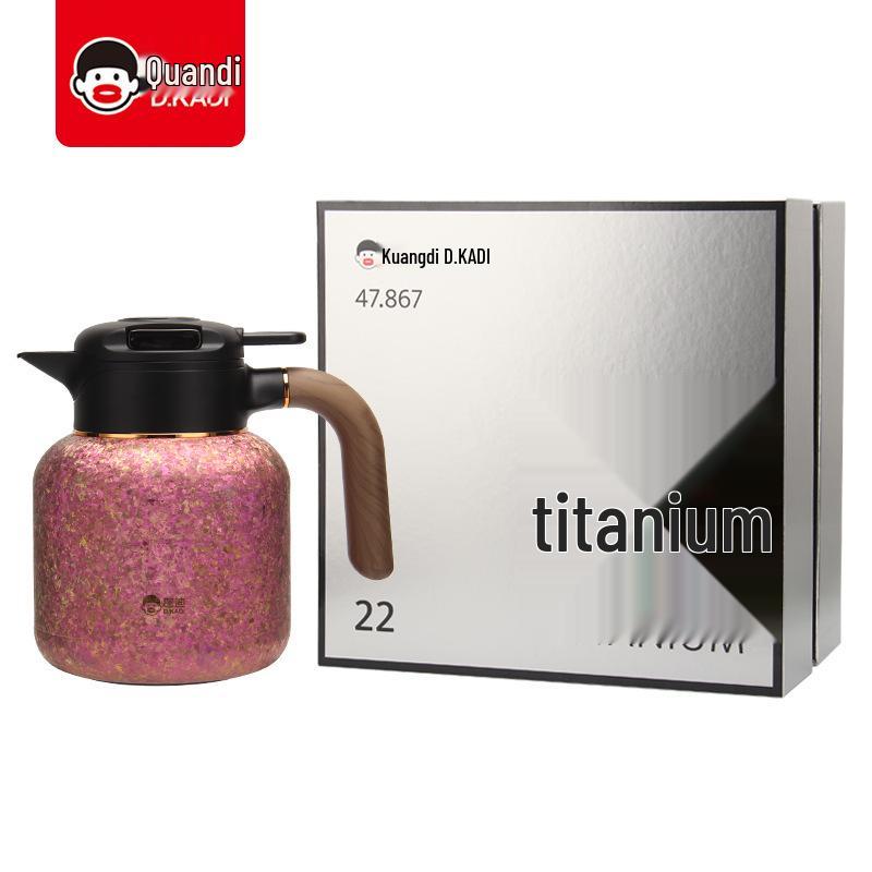 Kuandi 9903 Pure Titanium Rotating Insulated Vacuum Pot with Smart Temperature Display and Antibacterial Fresh-Keeping Base 1600ml
Kuandi 9903 Pure Titanium Rotating Insulated Vacuum Pot with Smart Temperature Display and Antibacterial Fresh-Keeping Base 1600ml