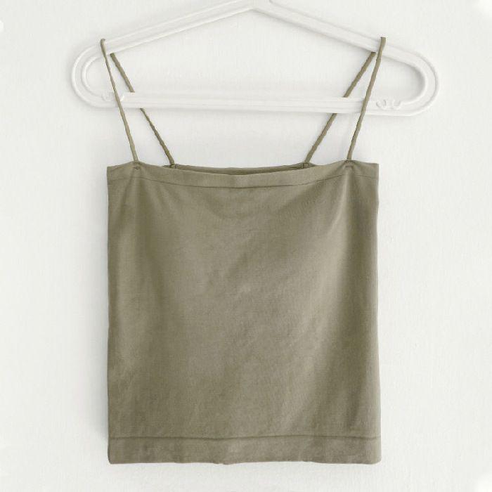 Women’s Solid Color Camisole Top: Summer Outerwear with Thin Straps, No Padding, No Underwire, Base Layer, Bandeau Style XL зелений
Women’s Solid Color Camisole Top: Summer Outerwear with Thin Straps, No Padding, No Underwire, Base Layer, Bandeau Style XL зелений