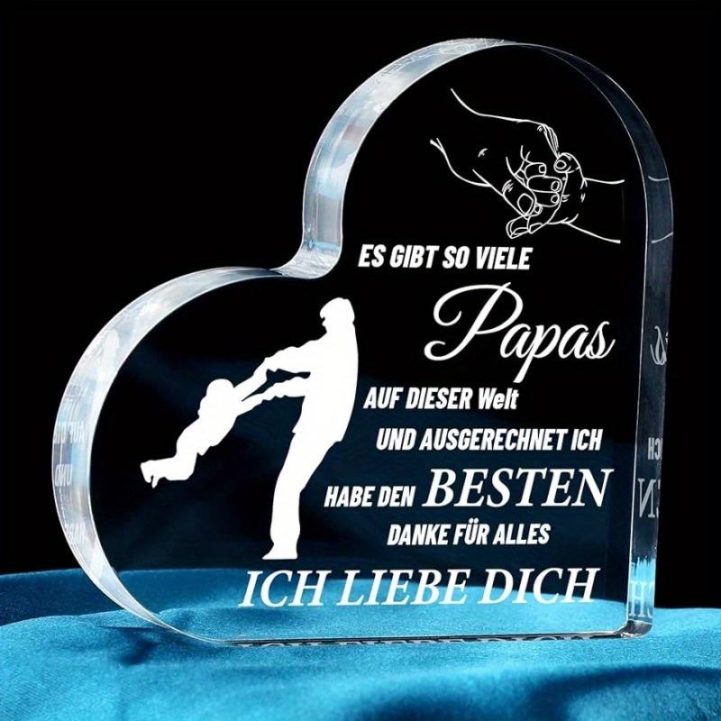 2D Flat Acrylic Dad Decoration, Indoor and Outdoor Decoration - No Battery/electricity Required, Free Day Decoration, Shop Decoration, Durable Outdoor 10*10cm
2D Flat Acrylic Dad Decoration, Indoor and Outdoor Decoration - No Battery/electricity Required, Free Day Decoration, Shop Decoration, Durable Outdoor 10*10cm