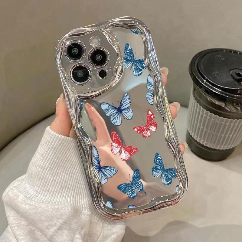 Для iPhone 16 Pro 15 14 13 Pro Max 12 11 Узор Бабочки Противоударное Покрытие TPU Мягкий Зеркальный Защитный Чехол для Линзы Чехол iPhone 15
Для iPhone 16 Pro 15 14 13 Pro Max 12 11 Узор Бабочки Противоударное Покрытие TPU Мягкий Зеркальный Защитный Чехол для Линзы Чехол iPhone 15