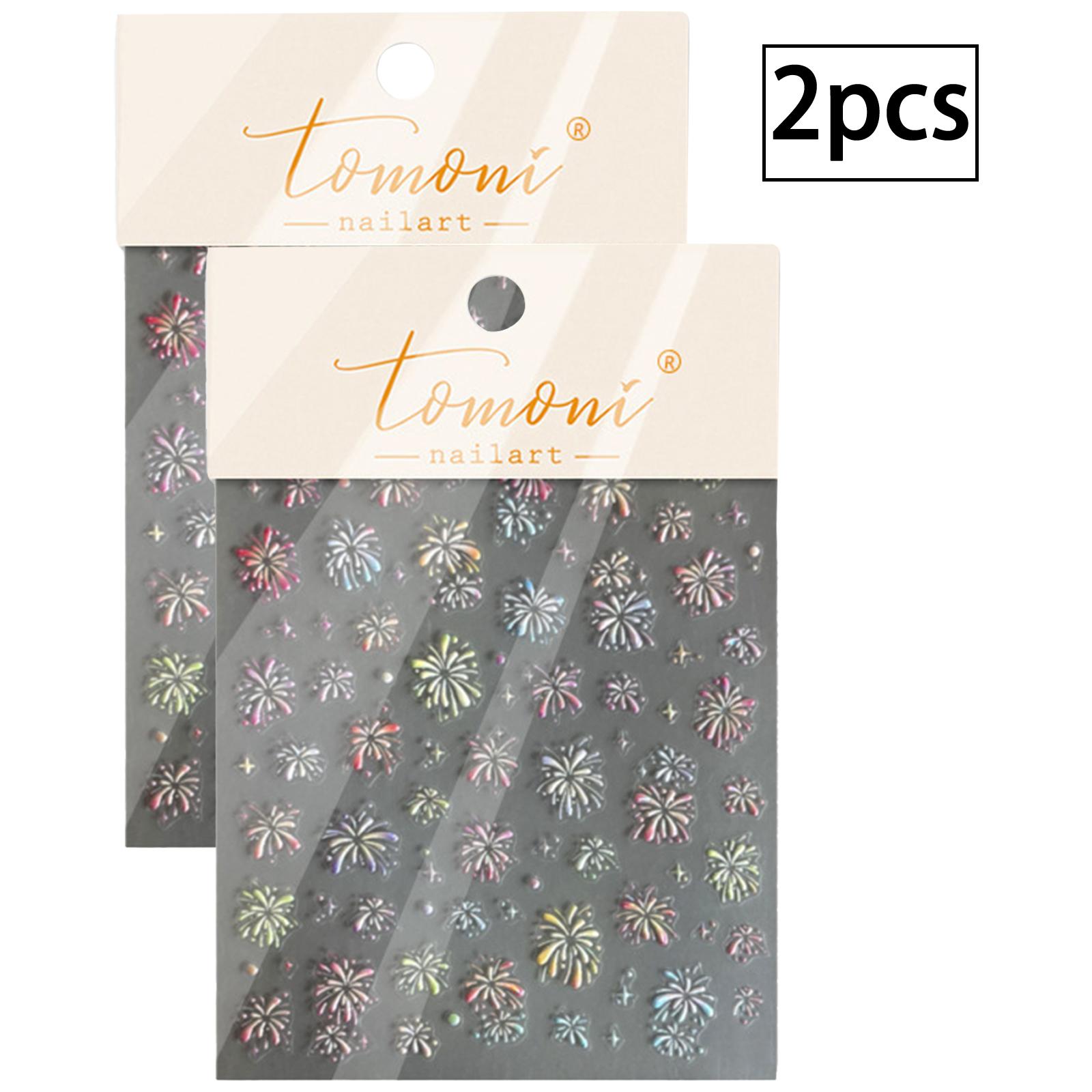Набор из 2 ретро наклеек для ногтей для женщин, нежные фейерверки и цветочный узор, винтажные аксессуары для маникюра, украшение для нейл-арта своими руками, самоклеящийся декор для ногтей One Size
Набор из 2 ретро наклеек для ногтей для женщин, нежные фейерверки и цветочный узор, винтажные аксессуары для маникюра, украшение для нейл-арта своими руками, самоклеящийся декор для ногтей One Size