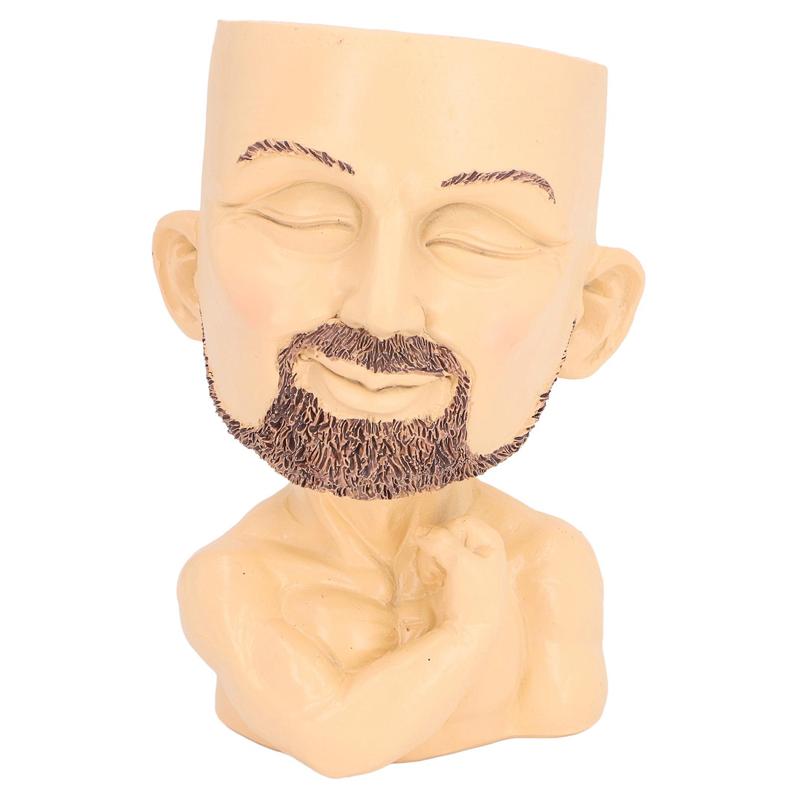 Кашпо для обличчя з дренажним отвором Квітковий горщик для обличчя людини Кашпо для квітів м’язистого чоловіка для Лів Fleshcolor
Кашпо для обличчя з дренажним отвором Квітковий горщик для обличчя людини Кашпо для квітів м’язистого чоловіка для Лів Fleshcolor