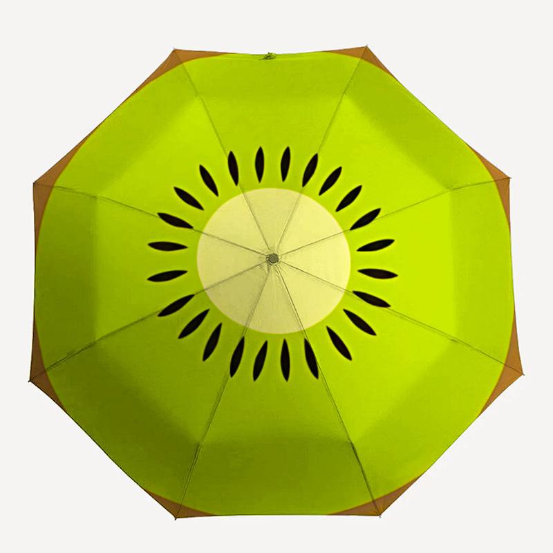 1pc Kiwi Slice Automatic Umbrella - 8-Rib Portable Folding Black Iron Frame for Outdoor, Beach, Travel, Beach Umbrella,047
1pc Kiwi Slice Automatic Umbrella - 8-Rib Portable Folding Black Iron Frame for Outdoor, Beach, Travel, Beach Umbrella,047