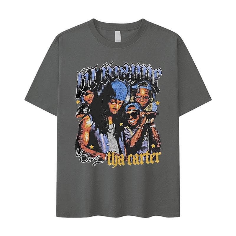 90s Vintage Lil Wayne Graphic T Shirts Rap Mens Hip Hop Gothic Clothing Tshirt Y2k Unisex High Quality Cotton TShirt 4XL
90s Vintage Lil Wayne Graphic T Shirts Rap Mens Hip Hop Gothic Clothing Tshirt Y2k Unisex High Quality Cotton TShirt 4XL