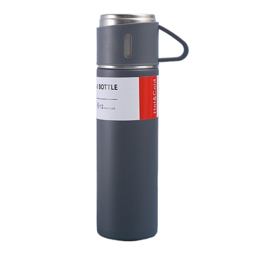 500ML Vacuum Insulated Bottle Thermal Water Cup Stainless Steel Portable Coffee Mug Last for 6-12H for Office Business 500ml with 3 cups сірий
500ML Vacuum Insulated Bottle Thermal Water Cup Stainless Steel Portable Coffee Mug Last for 6-12H for Office Business 500ml with 3 cups сірий