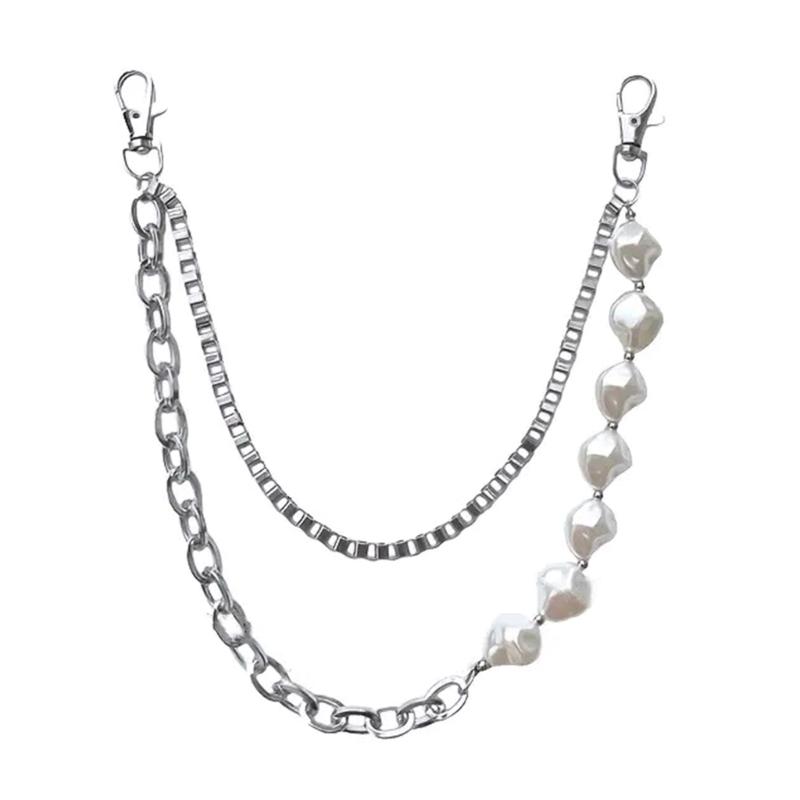 Adjustable Chain Irregular Imitation Pearls Waist Jewelry Alloy Texture Suitable for Trendy Youth and Enthusiasts 1
Adjustable Chain Irregular Imitation Pearls Waist Jewelry Alloy Texture Suitable for Trendy Youth and Enthusiasts 1