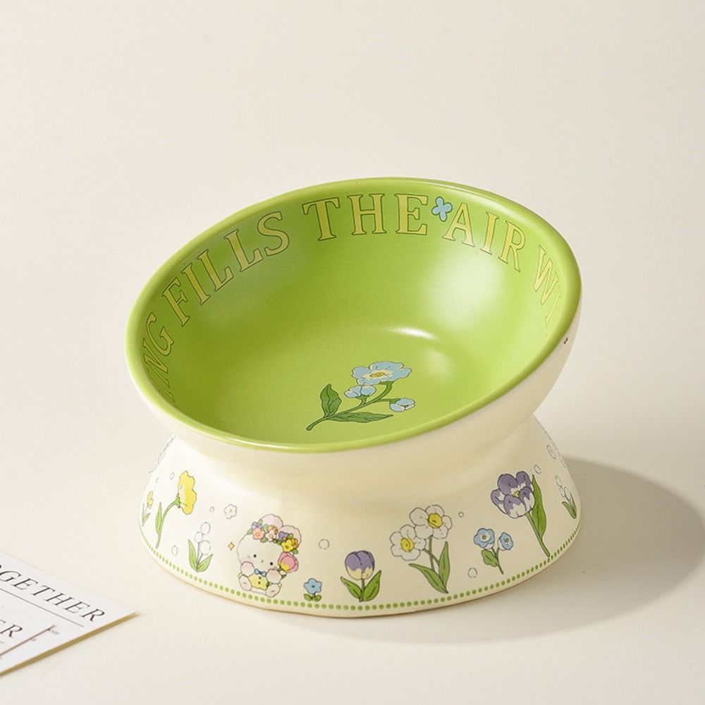 Non-Slip Cat Canned Food Bowl Rabbit Flower Water Bowl Ceramic Cat Bowl For Drinking Feeding Style 1
Non-Slip Cat Canned Food Bowl Rabbit Flower Water Bowl Ceramic Cat Bowl For Drinking Feeding Style 1