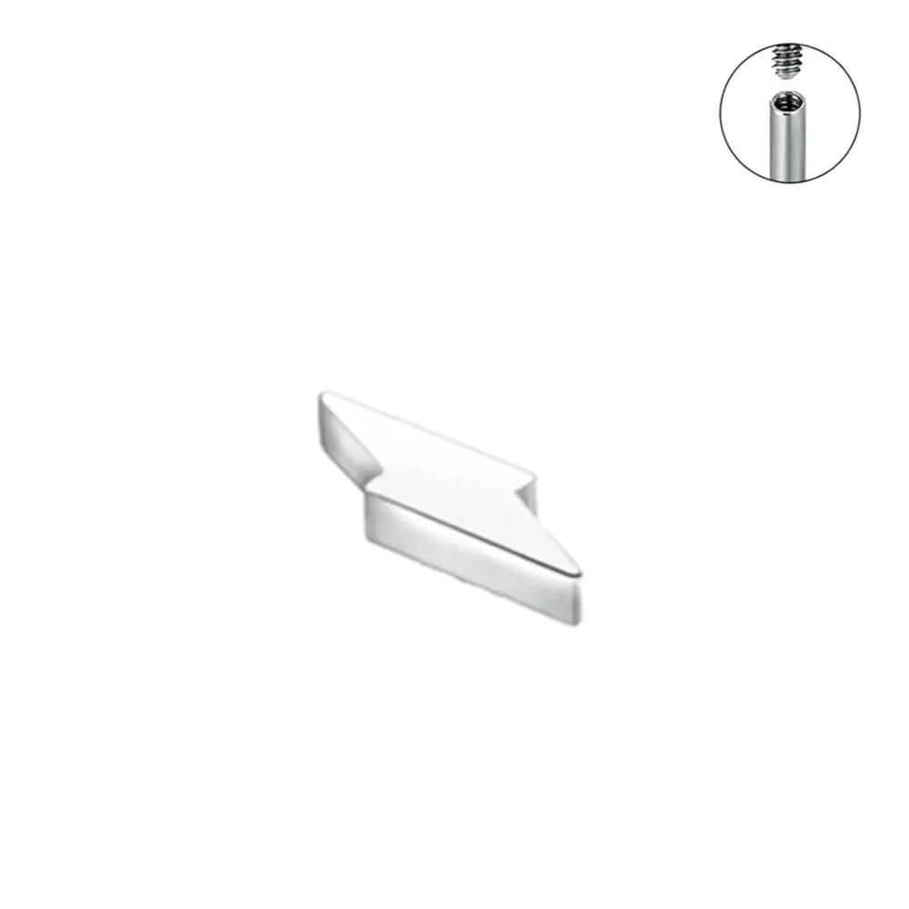 10Pcs F136 Titanium Star Moon Micro Dermal Anchor Piercing Top Skin Diver Surface Labret Tongue Eyebrow Piercing Body Jewelry 10pcs 16G
10Pcs F136 Titanium Star Moon Micro Dermal Anchor Piercing Top Skin Diver Surface Labret Tongue Eyebrow Piercing Body Jewelry 10pcs 16G
