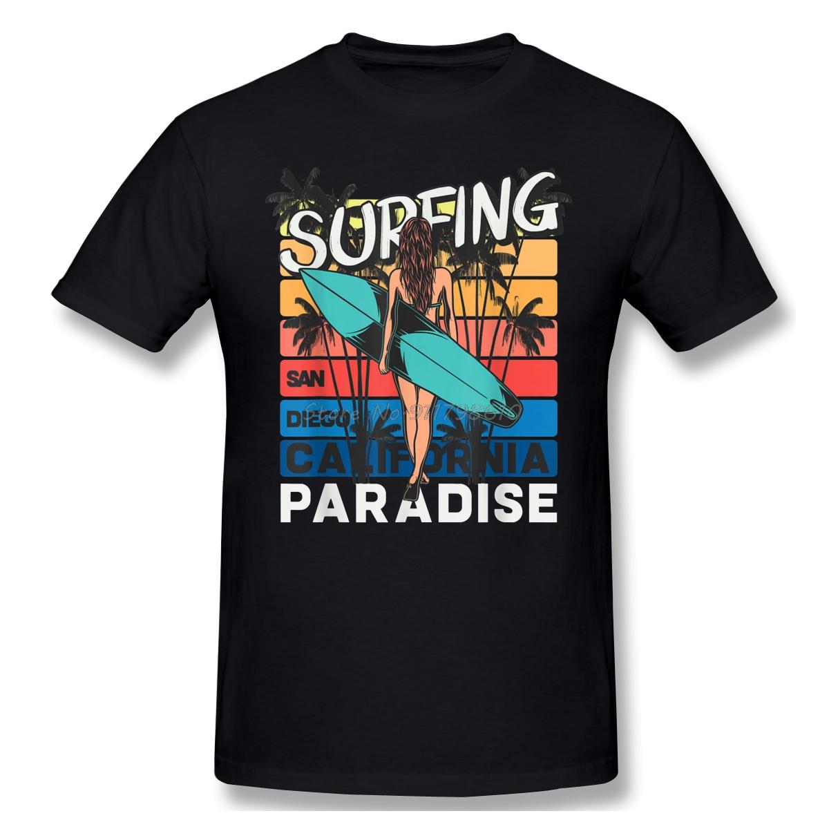 Surfing T Shirt Camisetas Big Size Cotton Short Sleeve Tshirt Men Cotton Tees Harajuku Streetwear 3XL чорний
Surfing T Shirt Camisetas Big Size Cotton Short Sleeve Tshirt Men Cotton Tees Harajuku Streetwear 3XL чорний
