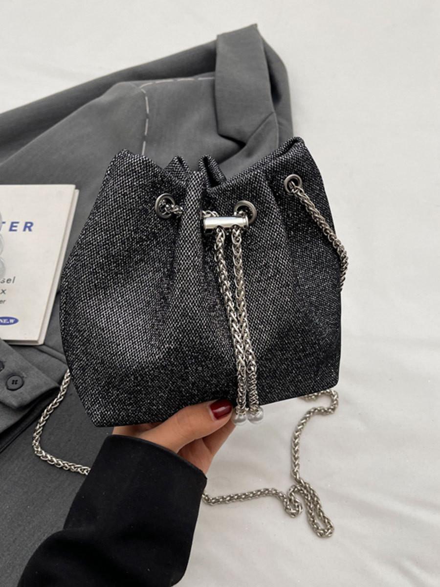Trendy Ladies 2023 New Autumn And Winter Small Niche Commuter Single Shoulder Bag Casual Chain Crossbody Bucket Bag сірий колір
Trendy Ladies 2023 New Autumn And Winter Small Niche Commuter Single Shoulder Bag Casual Chain Crossbody Bucket Bag сірий колір