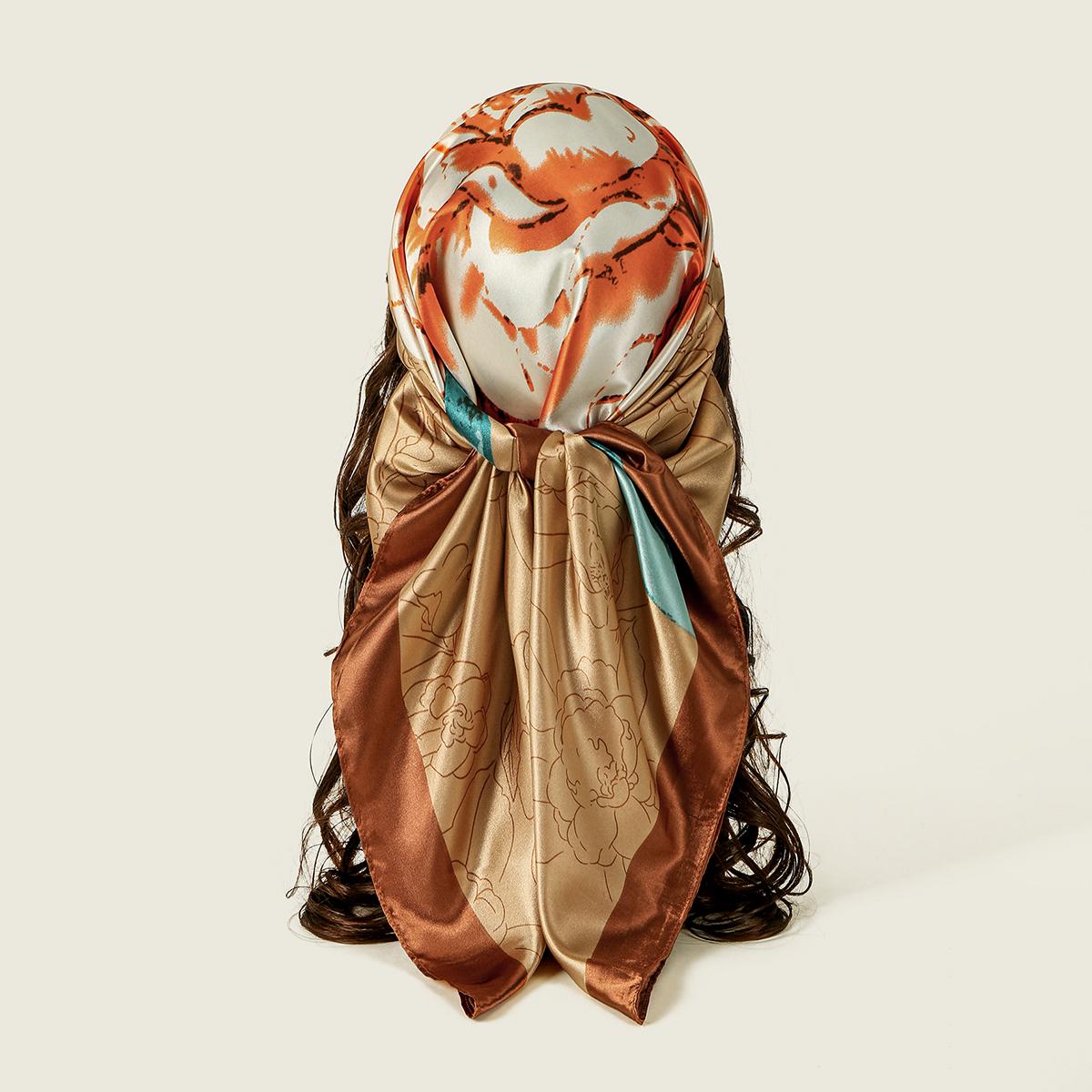 90*90cm Printed Square Scarf For Women Muslim Hijab Jacquard Scarf For Summer Lightweight Headsacarf Handkerchief Beach Shawls
90*90cm Printed Square Scarf For Women Muslim Hijab Jacquard Scarf For Summer Lightweight Headsacarf Handkerchief Beach Shawls