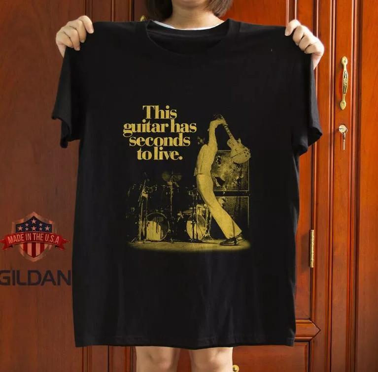New This Guitar Has Seconds to Live Unisex T-shirt, size S-4XL L
New This Guitar Has Seconds to Live Unisex T-shirt, size S-4XL L