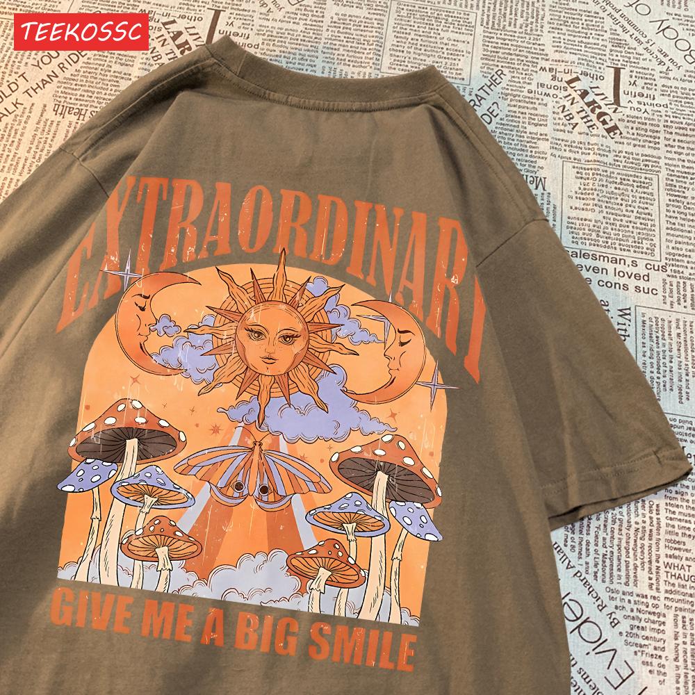 Summer Cotton Women T-Shirts Extraordinary Sun God Printing Short Sleeve Breathable Oversize O-Neck Tops Casual Female Clothes S
Summer Cotton Women T-Shirts Extraordinary Sun God Printing Short Sleeve Breathable Oversize O-Neck Tops Casual Female Clothes S