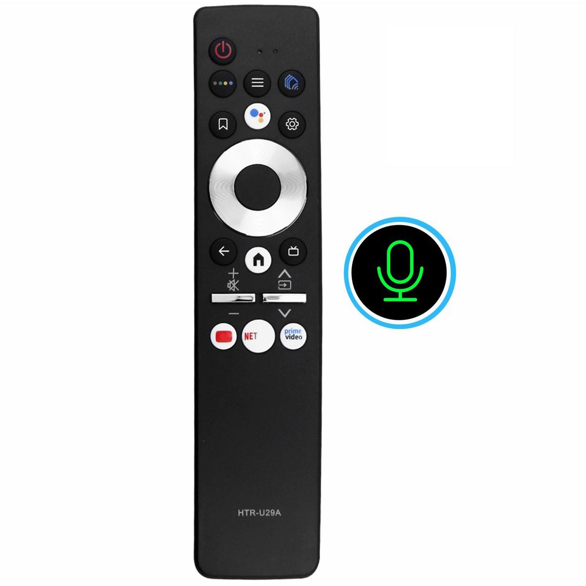 HTR-U29A Для телевізора Haier Заміна пульта дистанційного керування голосом Ергономічний ручний пульт дистанційного керування A
HTR-U29A Для телевізора Haier Заміна пульта дистанційного керування голосом Ергономічний ручний пульт дистанційного керування A