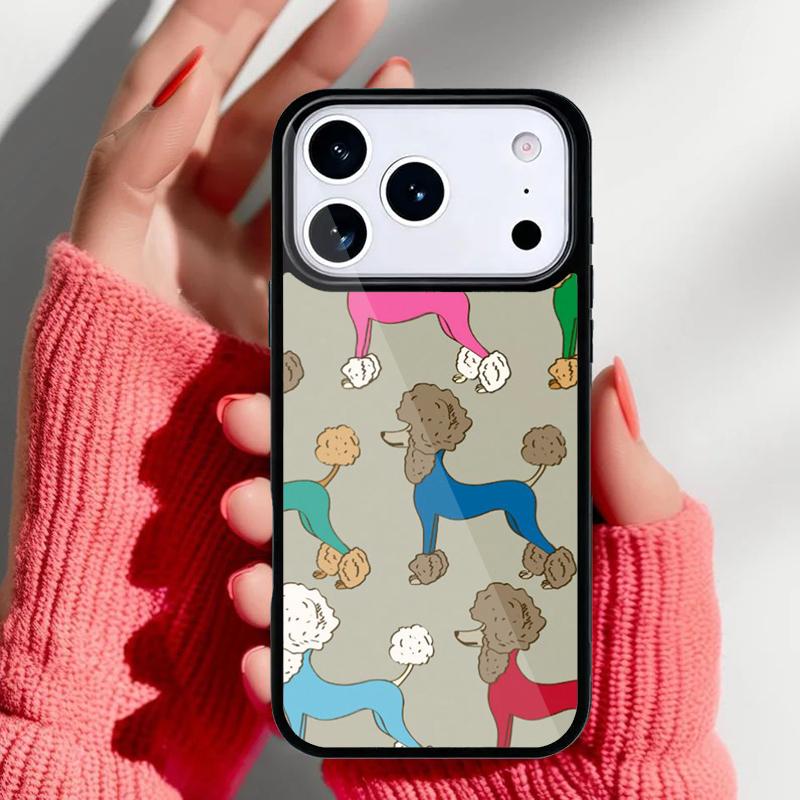 Cartoon Poodles Pattern Phone Case for iPhone 17 16 15 14 13 Pro Max Back Cover for 12 11 Pro Coque iPhone 11 Pro Max
Cartoon Poodles Pattern Phone Case for iPhone 17 16 15 14 13 Pro Max Back Cover for 12 11 Pro Coque iPhone 11 Pro Max