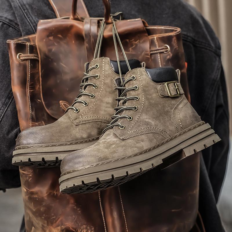 Мода Новое поступление Мужские ботинки Мода Однотонные Мотоциклетные ботильоны Платформа Шнуровка Обувь для мужчин Повседневные Высокие ботинки Кроссовки 45 хаки
Мода Новое поступление Мужские ботинки Мода Однотонные Мотоциклетные ботильоны Платформа Шнуровка Обувь для мужчин Повседневные Высокие ботинки Кроссовки 45 хаки